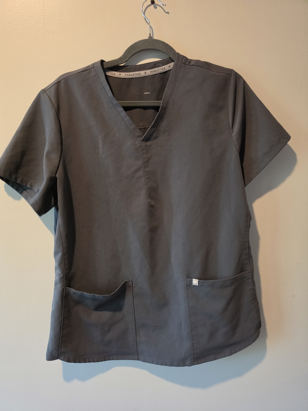 Fabletics Charcoal Gray Scrub Set - Picture 2 of 6